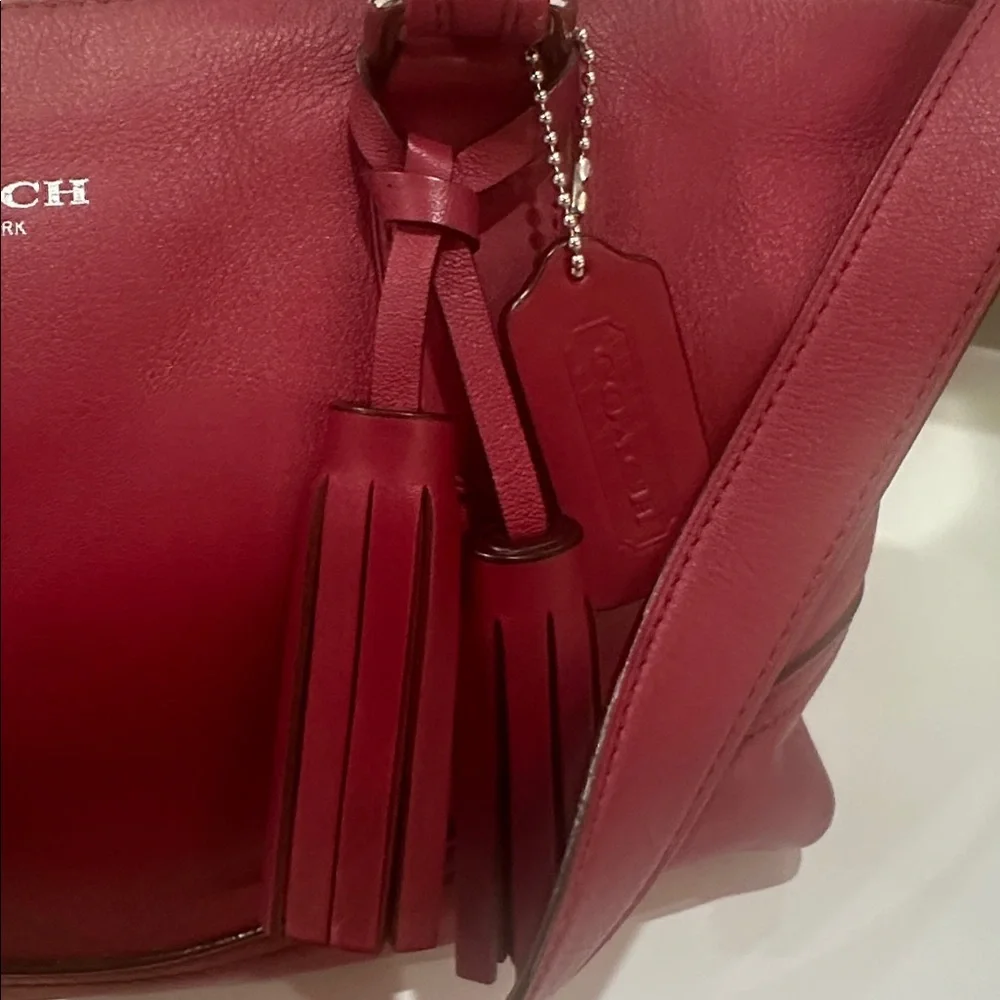 Coach Molly Legacy Leather Satchel